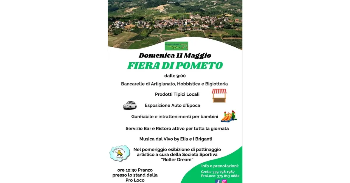 Immagine header 3 per Fiera di Pometo 2025