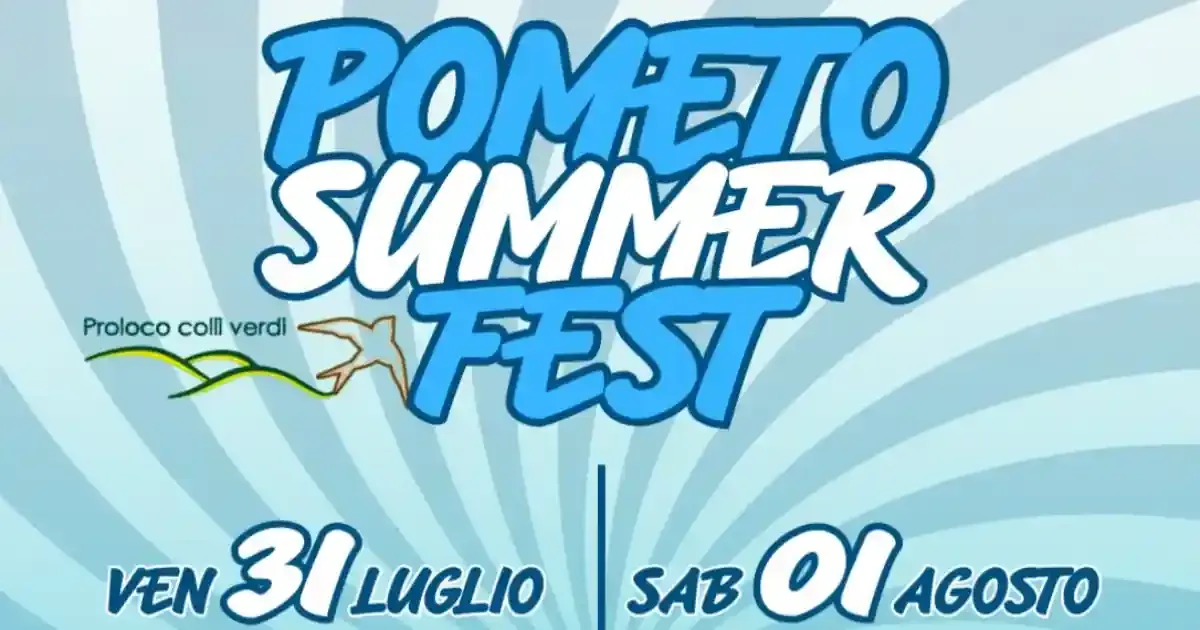 Immagine header 1 per Pometo Summer Fest 2026