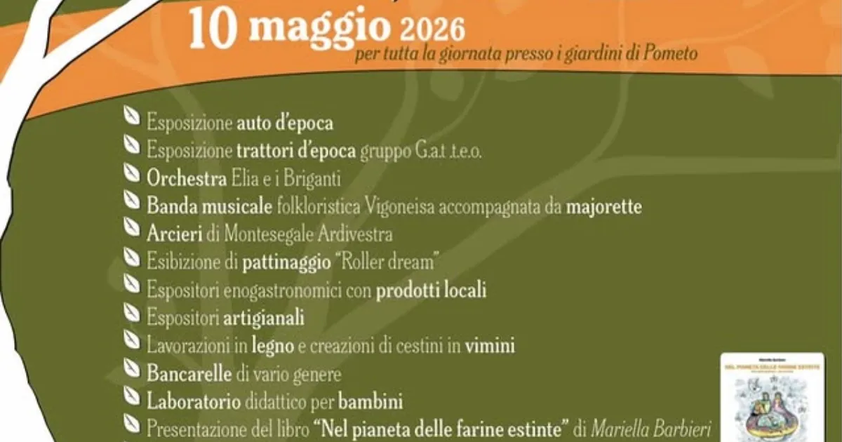 Immagine header 2 per Antica Fiera di Pometo - “Radici e Orizzonti”️ 2026