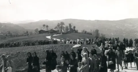 thumb: Trasferimento Madonna di Montelungo dal vecchio al nuovo Santuario | 08-05-1942